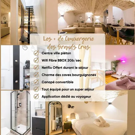 Le Pommard - Atypical Cellar, Sleeps 6 * 디종