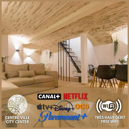 Le Pommard - Atypical Cellar, Sleeps 6 Apartment Dijon